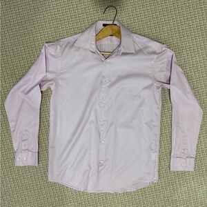 Boys Michael Kors Light Pink Button Down Shirt